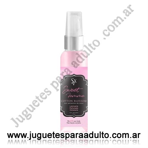 Aceites y lubricantes, , Gel lubricante femenino hipoalergenico y perfumado 75ml